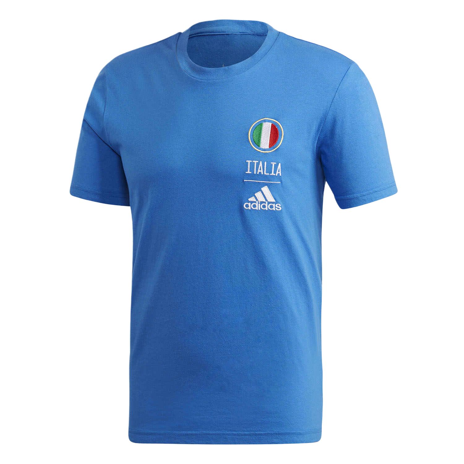

Adidas Футболка ITA CI Tee мужская синяя