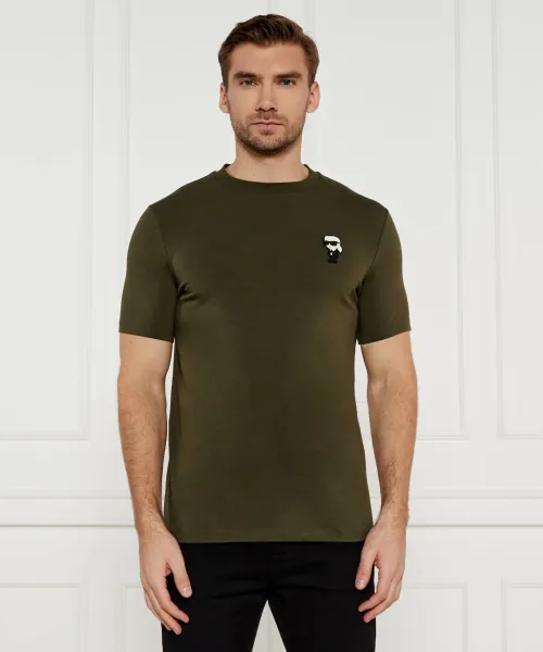 

Футболка Regular fit Karl Lagerfeld, зеленый