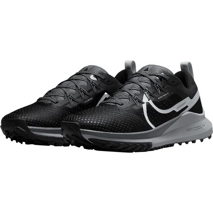 

Кроссовки для трейлраннинга React Pegasus Trail 4 женские Nike, цвет Black/Aura/Dark Grey/Wolf Grey