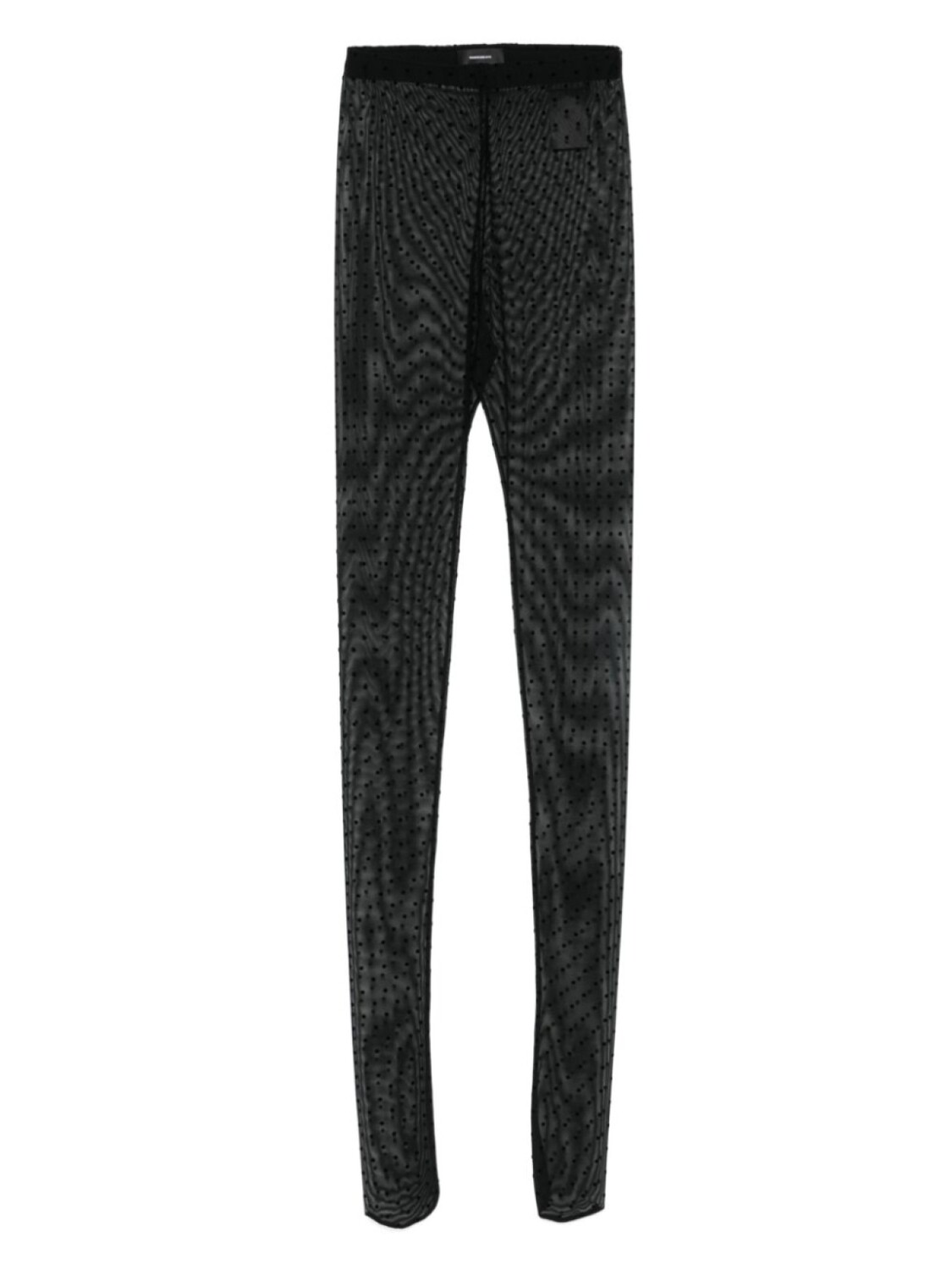 

Колготки в горошек WARDROBE.NYC, черный