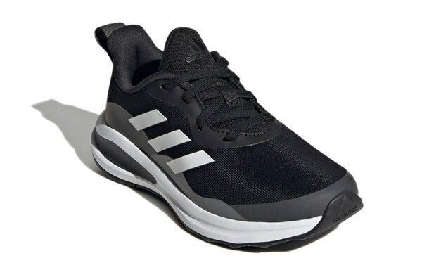 Кроссовки fortarun j 'black white' Adidas, черный — фото 3