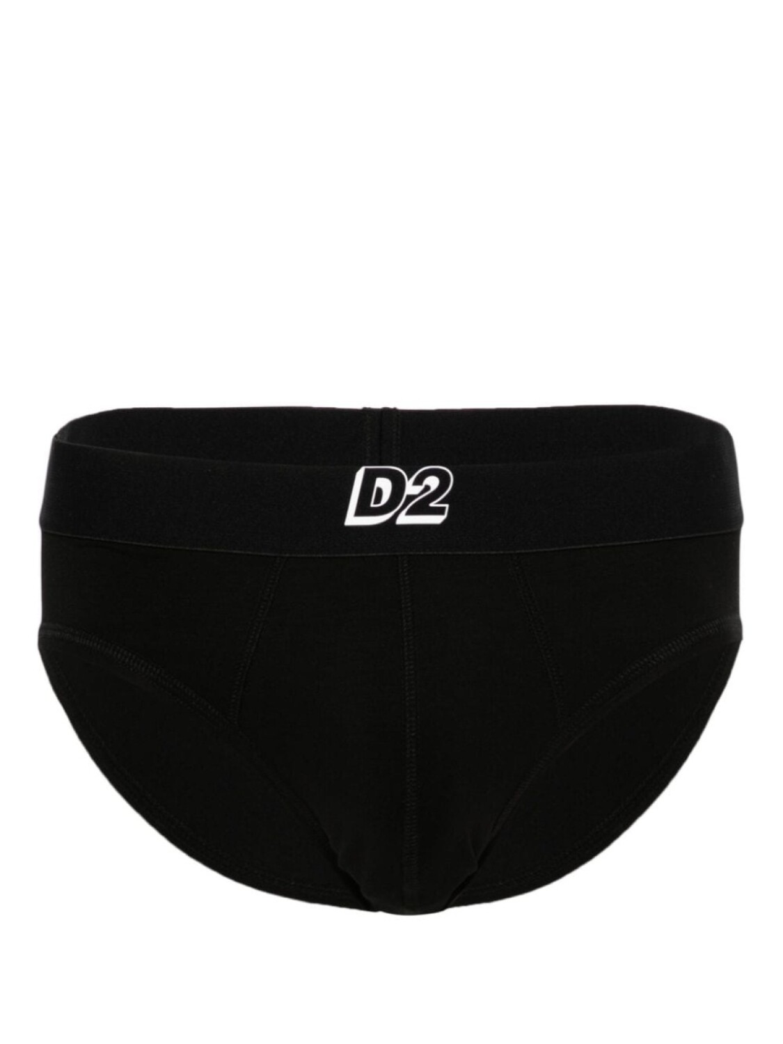 

DSQUARED2 трусы-брифы с логотипом, черный