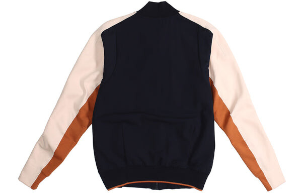 Куртка adidas Athleisure Casual Sports Woven baseball uniform Jacket Navy Blue, синий — фото 2