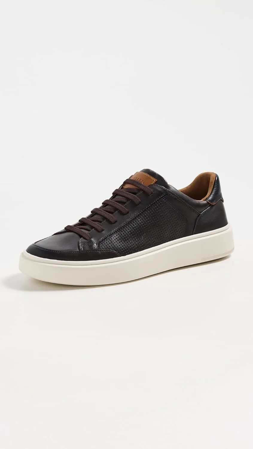 Мужские кожаные кроссовки Allen Edmonds Oliver, темно-коричневый — фото 2