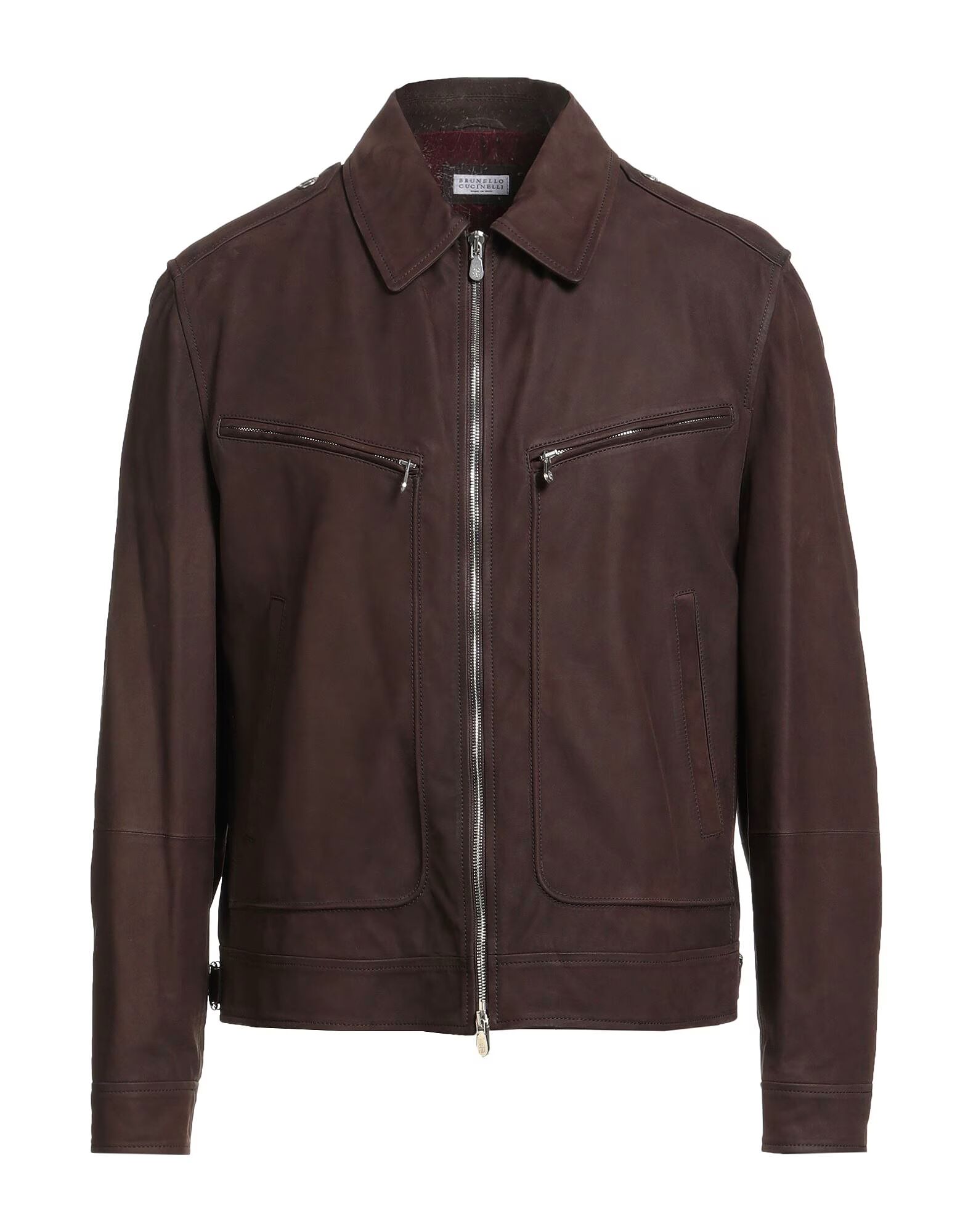 

Куртка Brunello Cucinelli, шоколадный