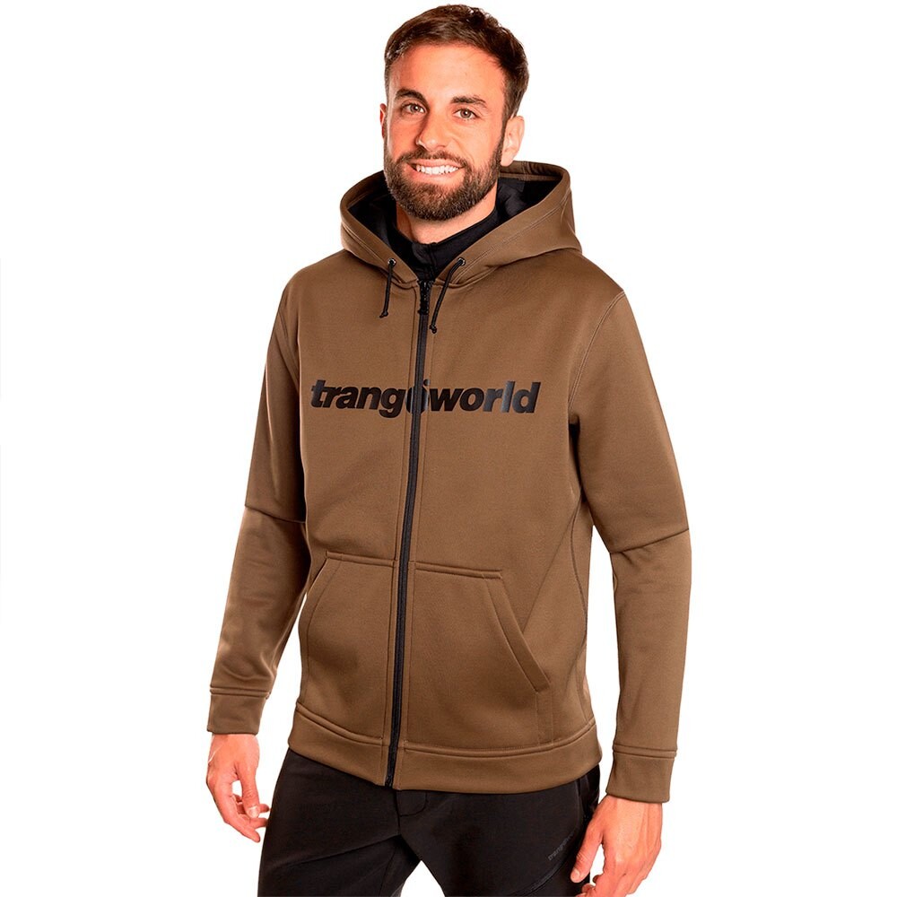 

Толстовка Trangoworld Ripon Full Zip, коричневый