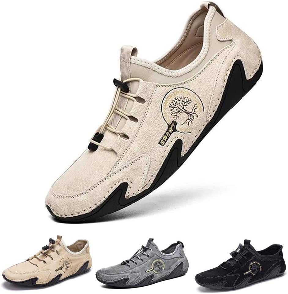 

Мужские мокасины-лоферы, повседневная обувь, слипоны, плоские лоферы, ботинки для прогулок, мокасины, легкие Nuheel, хаки