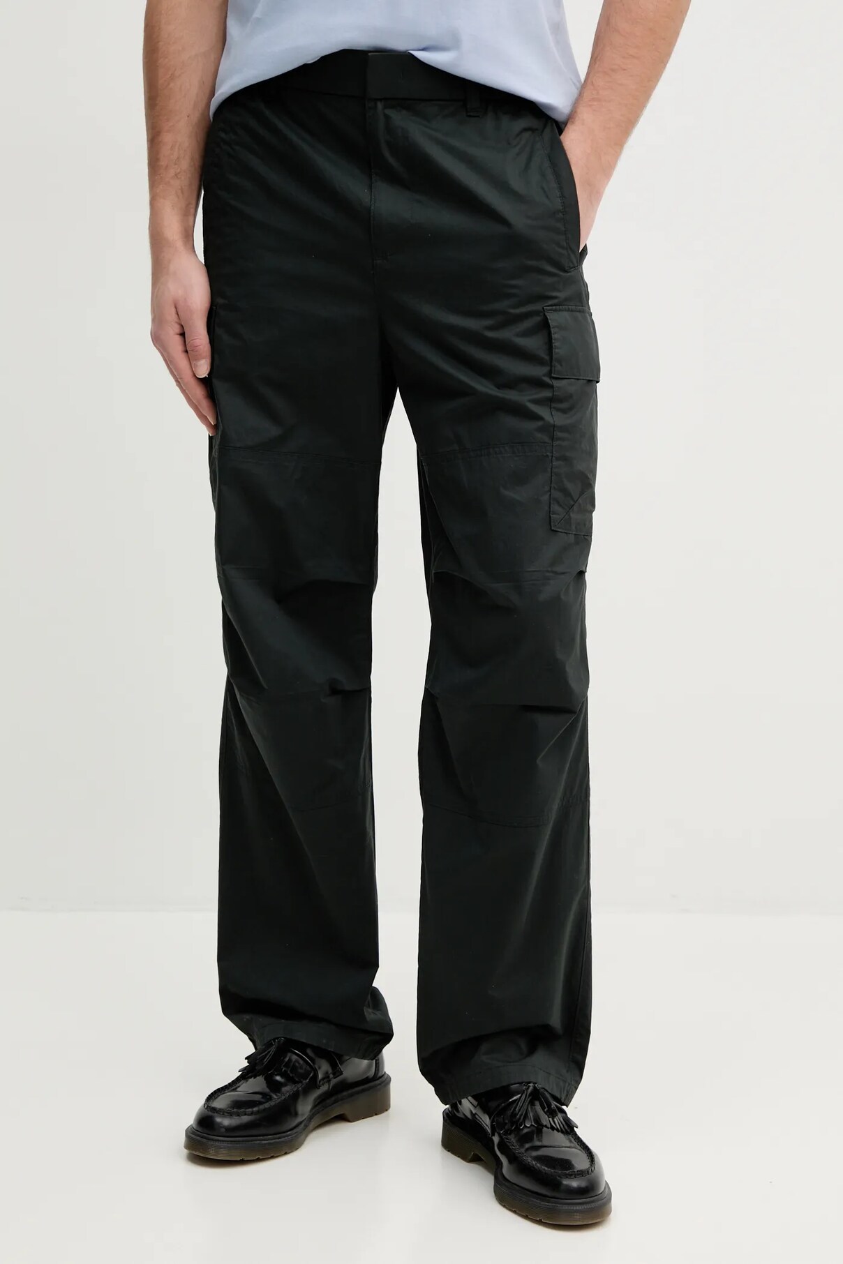 

Хлопковые брюки Armani Exchange, зеленый