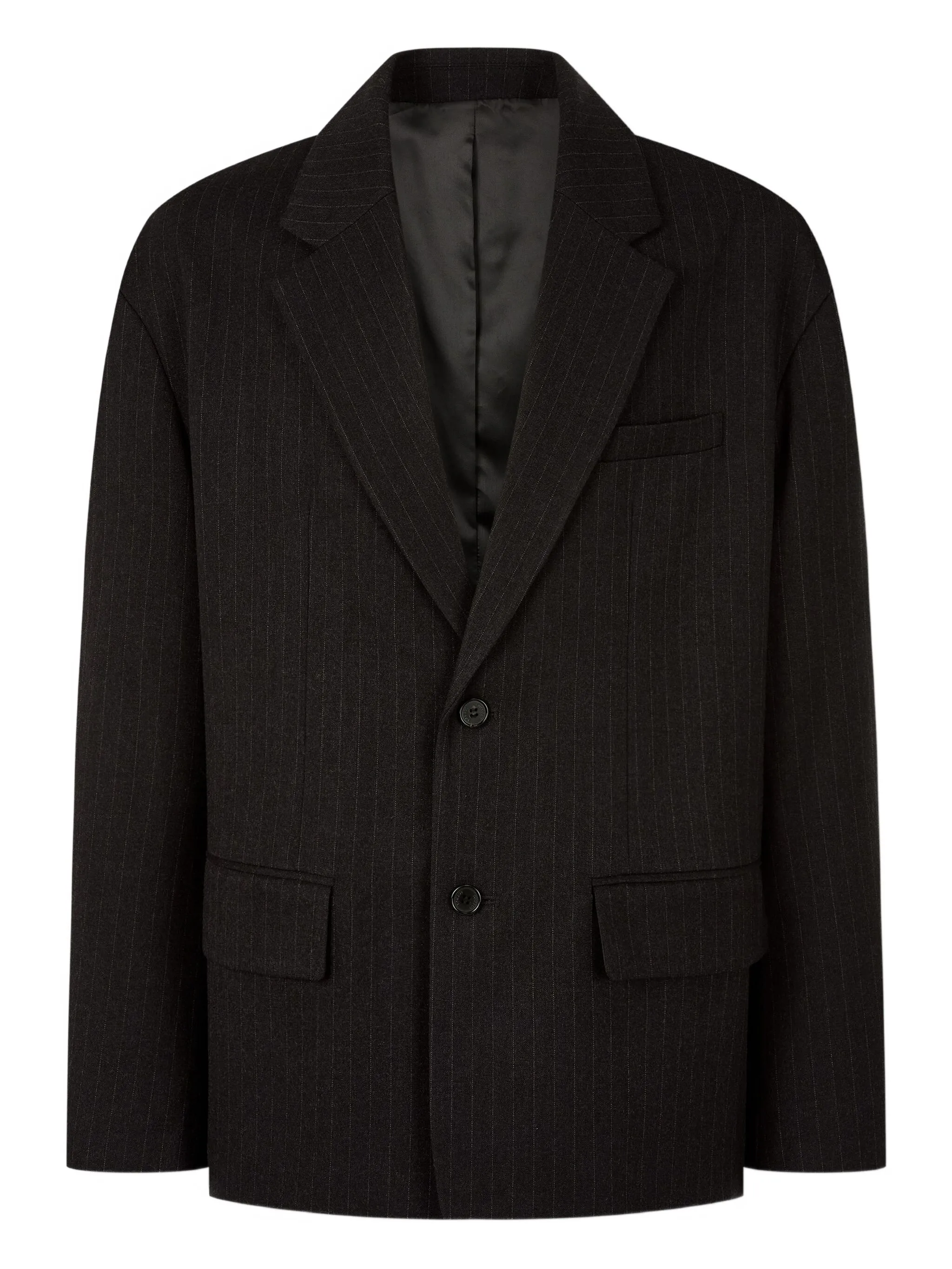 

Пиджак в полоску Tomboy, черный