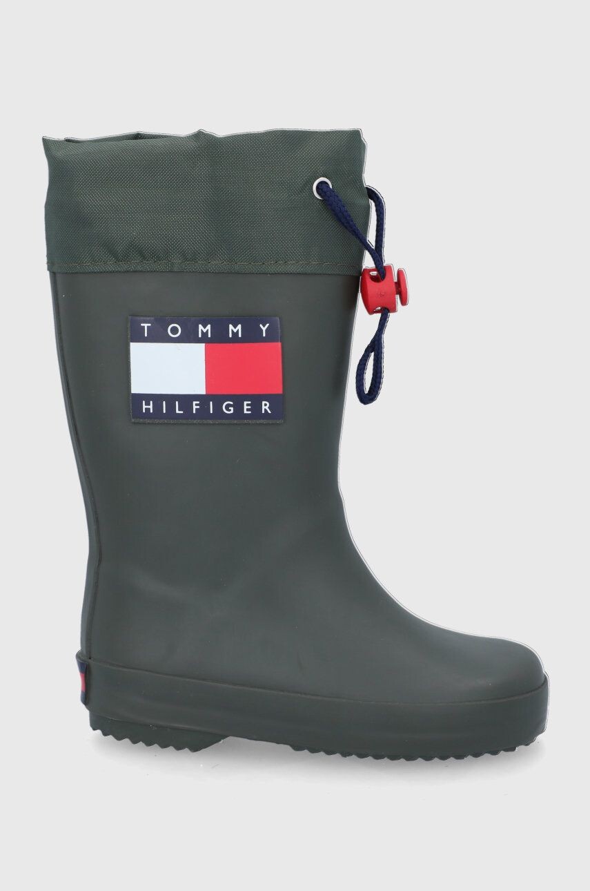 

Резиновые сапоги Tommy Hilfiger, зеленый