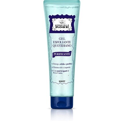 

Ежедневный очищающий отшелушивающий гель с натуральными ингредиентами 150 мл, Acqua Alle Rose