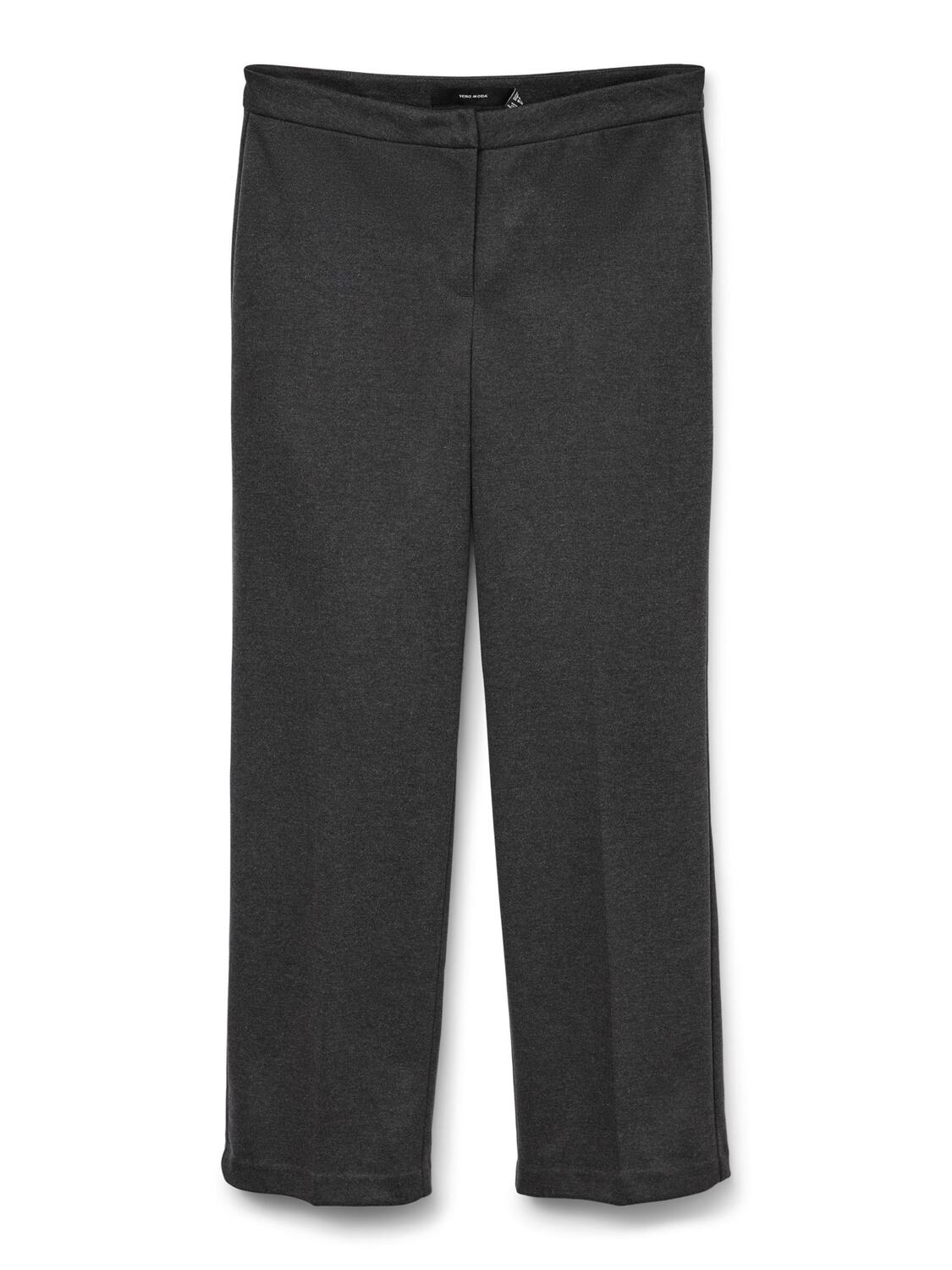 

VERO MODA Брюки Regular с защипами 'VMVega' в темно-сером цвете