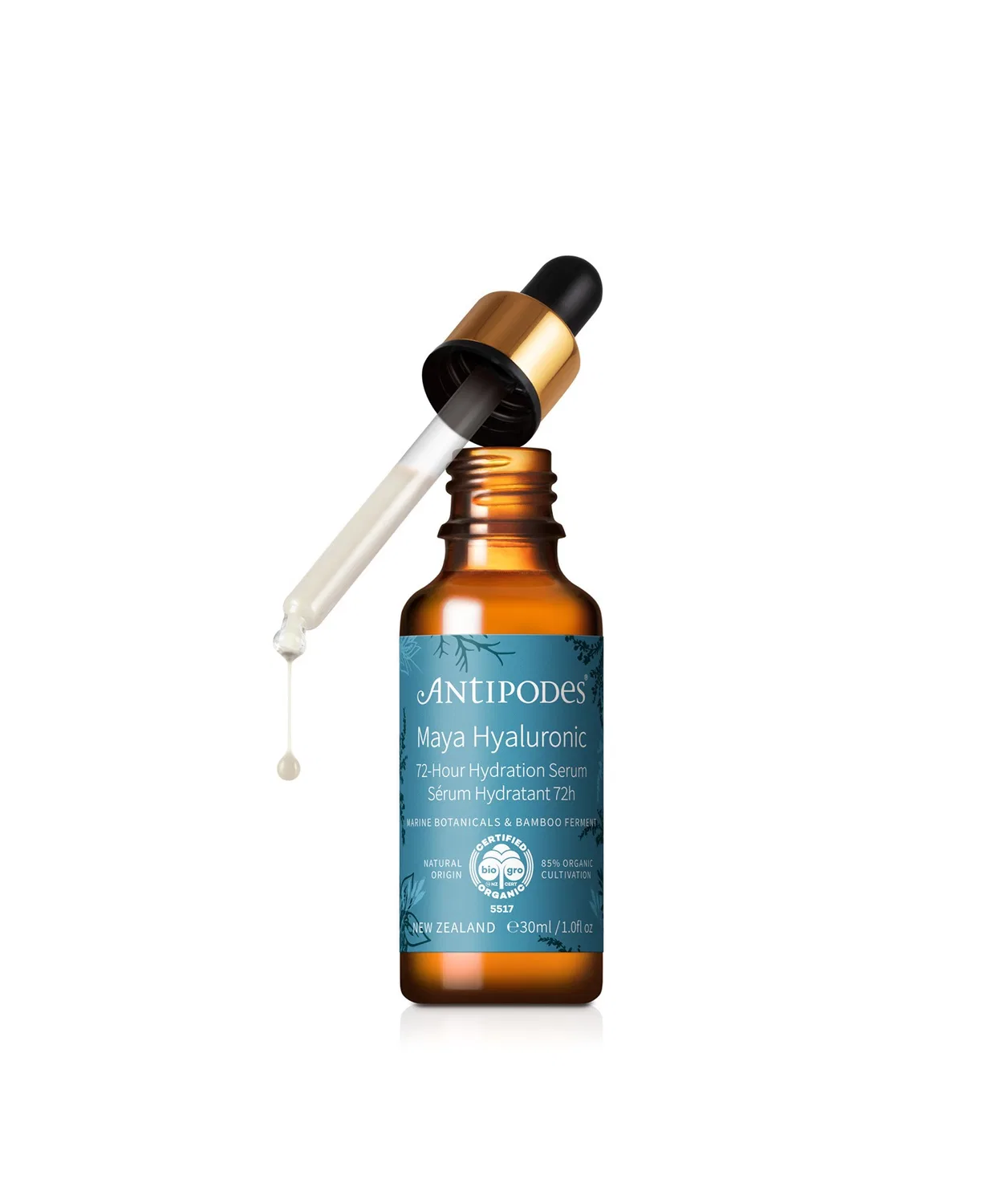 Сыворотка Antipodes — Увлажняющая Maya 72H Serum, 30 мл