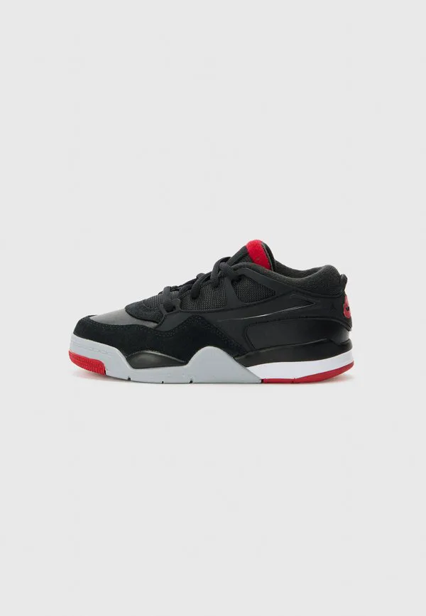 Унисекс низкие кроссовки jordan 4 Jordan, Black/Varsity Red/Wolf Grey/White
