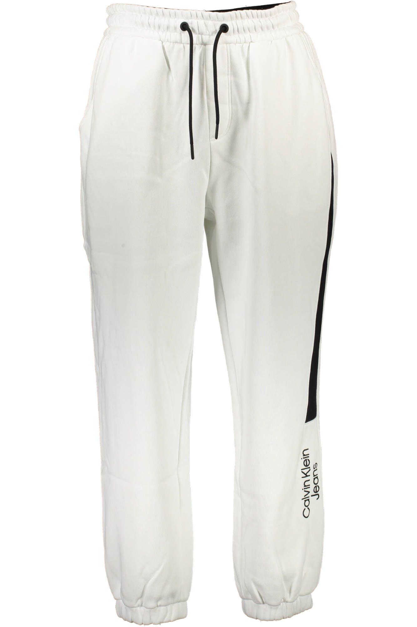 

Белые хлопковые мужские брюки Calvin Klein