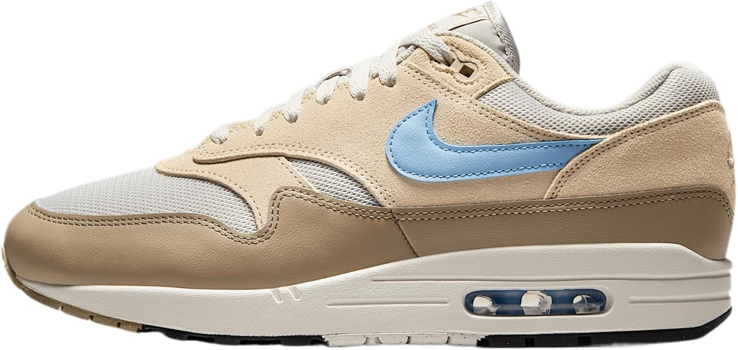 

Мужские кроссовки Nike Air Max 1, Light Bone/Sanddrift/Khaki/Psychic Blue