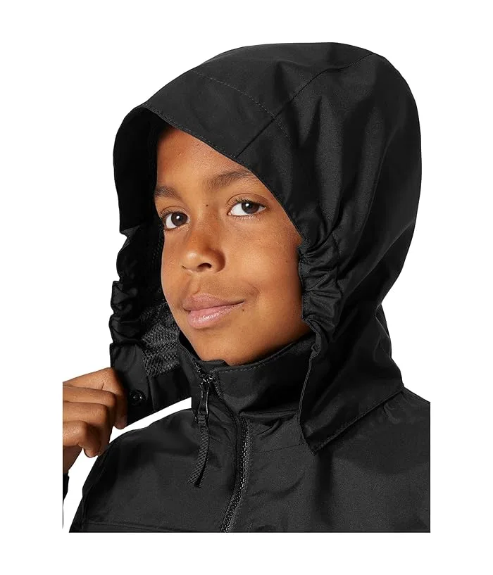 Куртка с капюшоном водонепроницаемая Crew Hooded Jacket Helly Hansen Kids, Cream/White/Green — фото 3