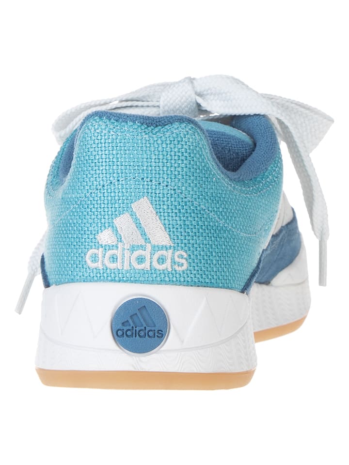 Низкие кроссовки Adidas, светло-синий — фото 3