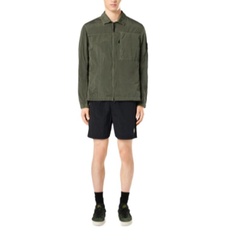 Куртка мужская Musk Green Stone Island, зеленый — фото 3