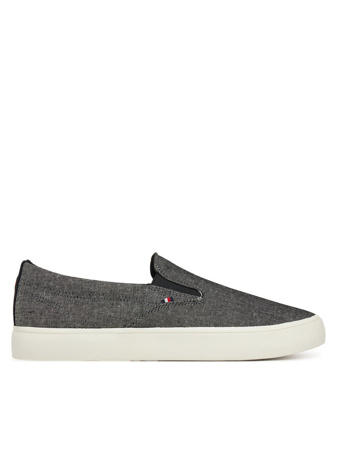 

Кроссовки Th Hi Vulc Low Slip On Ch FM0FM05390 Tommy Hilfiger, серый