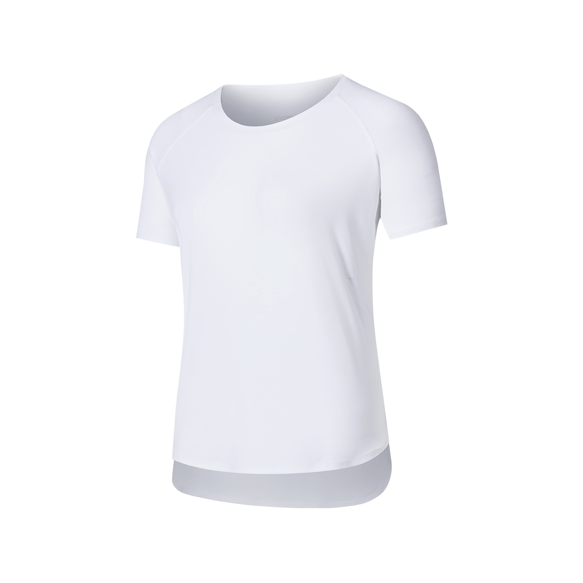 

Футболка с рукавом реглан женская pearl Saucony, белый