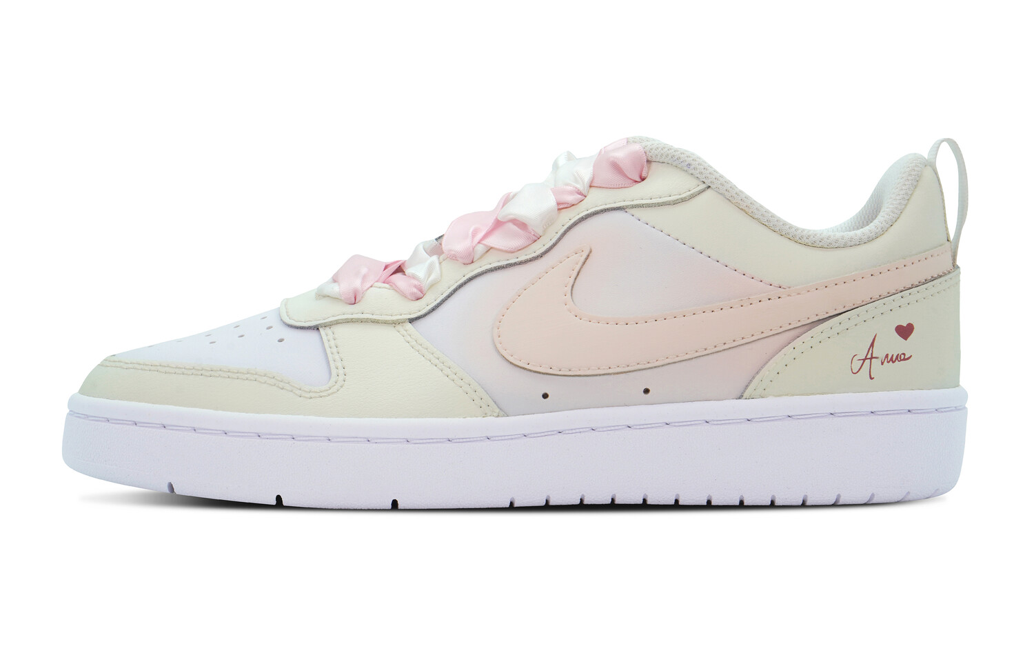 

Женские кроссовки для скейтбординга Nike Court Borough Low, Beige/Pink
