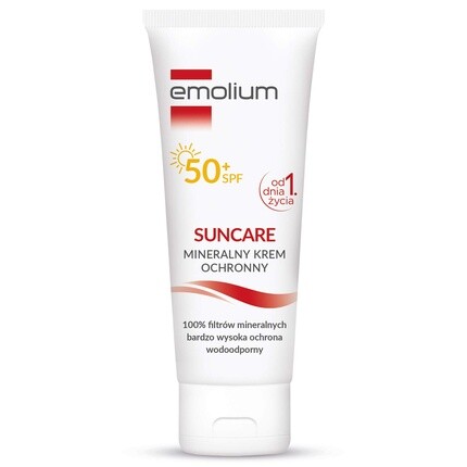 Suncare Минеральный защитный крем для детей и взрослых Spf50+ 50мл, Emolium — фото 2