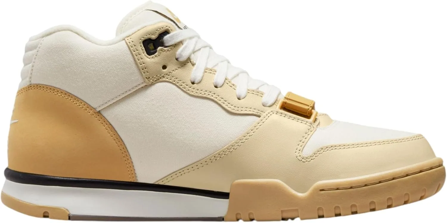 Мужские баскетбольные кроссовки Nike Air Trainer 1, белый/черный-средне-серый — фото 3