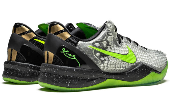 Кроссовки kobe 8 system ss Nike, черный — фото 3