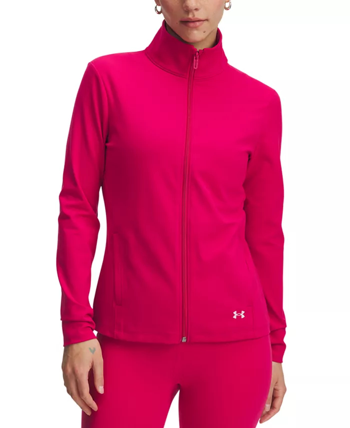 

Женская куртка Motion с молнией и воротником-стойкой Under Armour, розовый