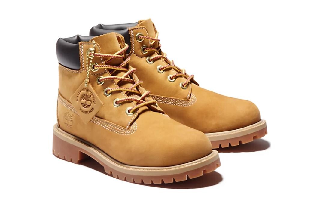 6 дюймов Классическая Молодежная 'Пшеница' Timberland, цвет Brown Yellow — фото 4