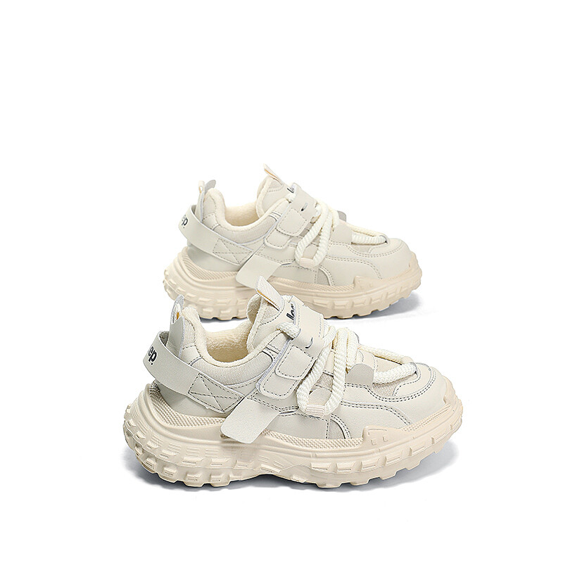 Кроссовки Jeep Kids Lifestyle Shoes Kids Low-top Beige, бежевый — фото 4