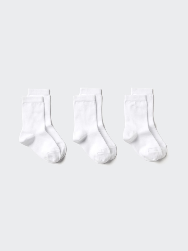 

Носки (3 пары) Uniqlo, 00 white