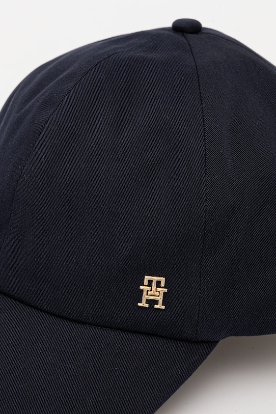 

Хлопковая кепка с козырьком Tommy Hilfiger, темно-синий