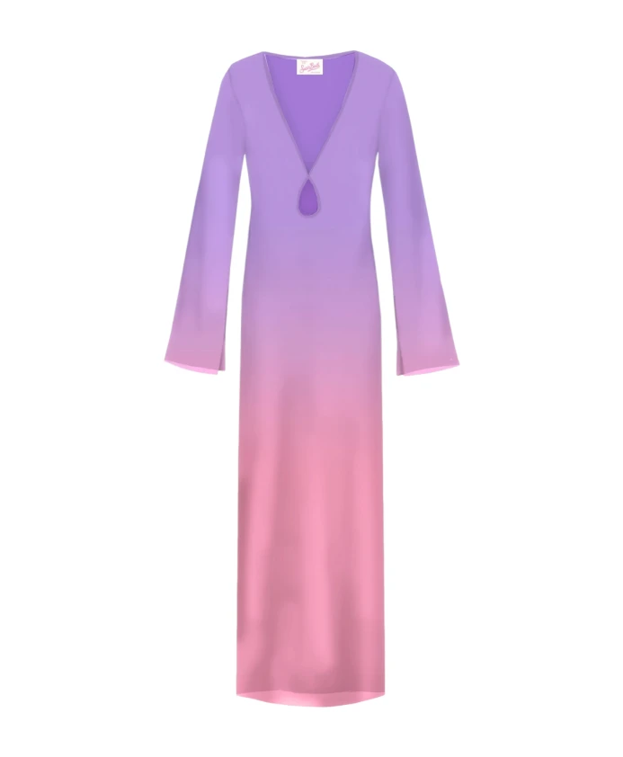 

Платье Aghata из жоржета с градиентным переходом цвета Mc2 Saint Barth, мультиколор