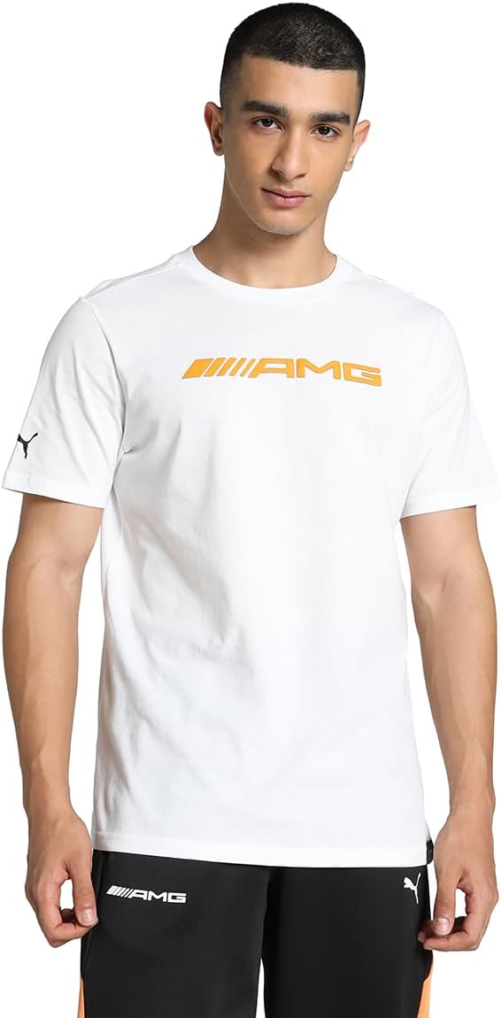 

Футболка с коротким рукавом PUMA AMG LOGO TEE 627425 для мужчин, белый