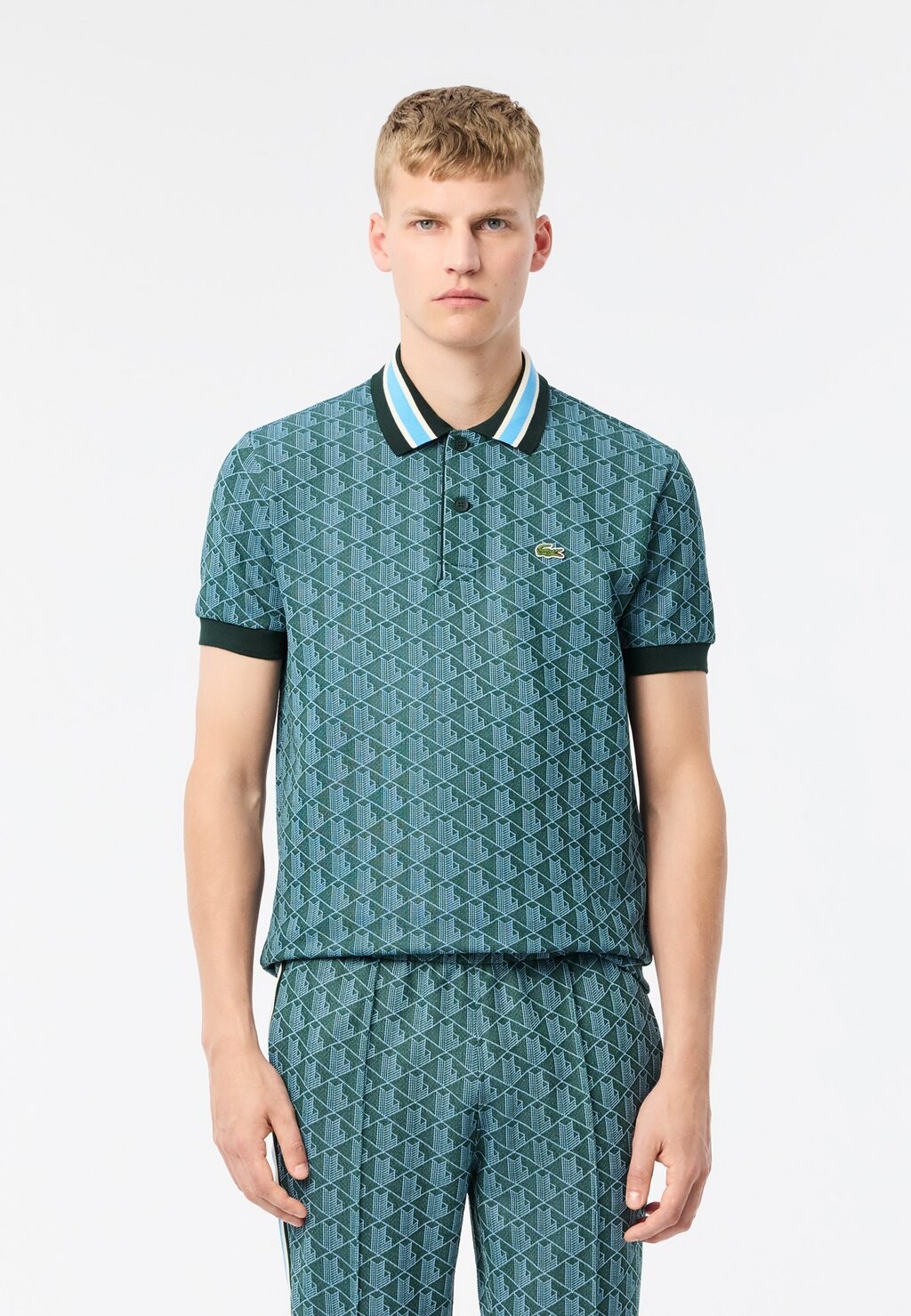 

Рубашка поло MONOGRAM Lacoste, зеленый
