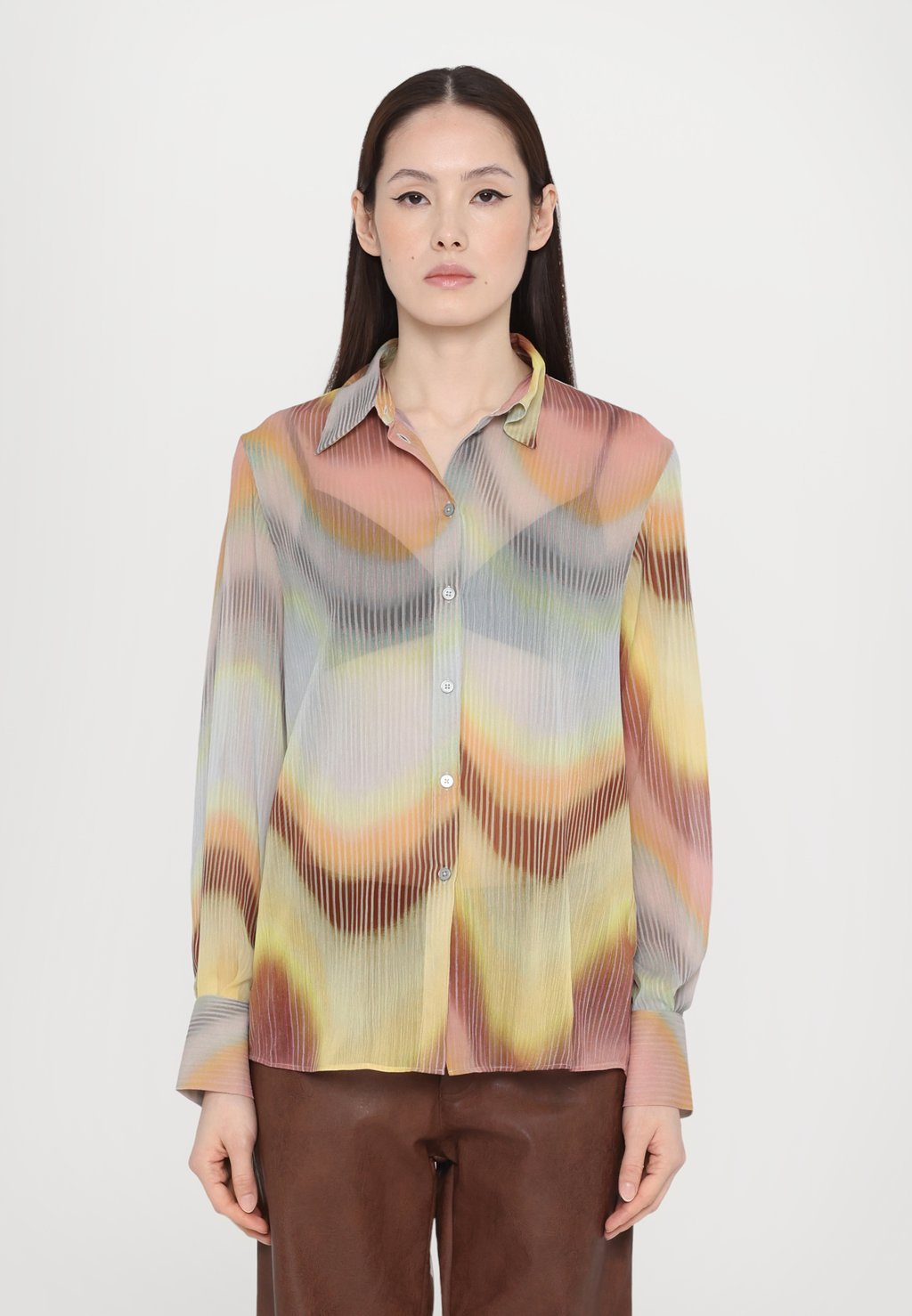 

Блузка на пуговицах WOMENS SHIRT PS Paul Smith, мультиколор
