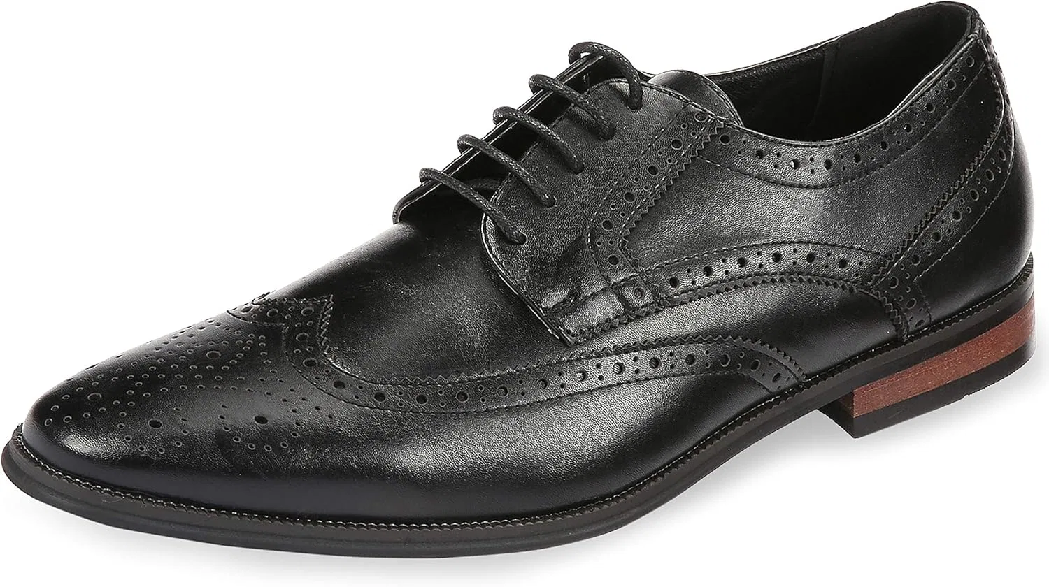 Мужские классические туфли-оксфорды Mio Marino Marino Avenue, Onyx Wingtip