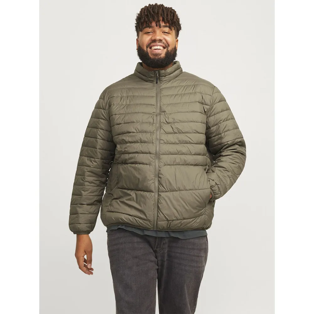 

Куртка Jack & Jones State Packable Plus puffer, зеленый