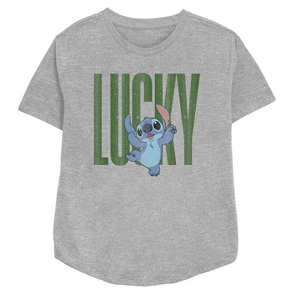 

Футболка Lilo & Stitch Lucky Stitch женская relaxed fit с принтом Disney