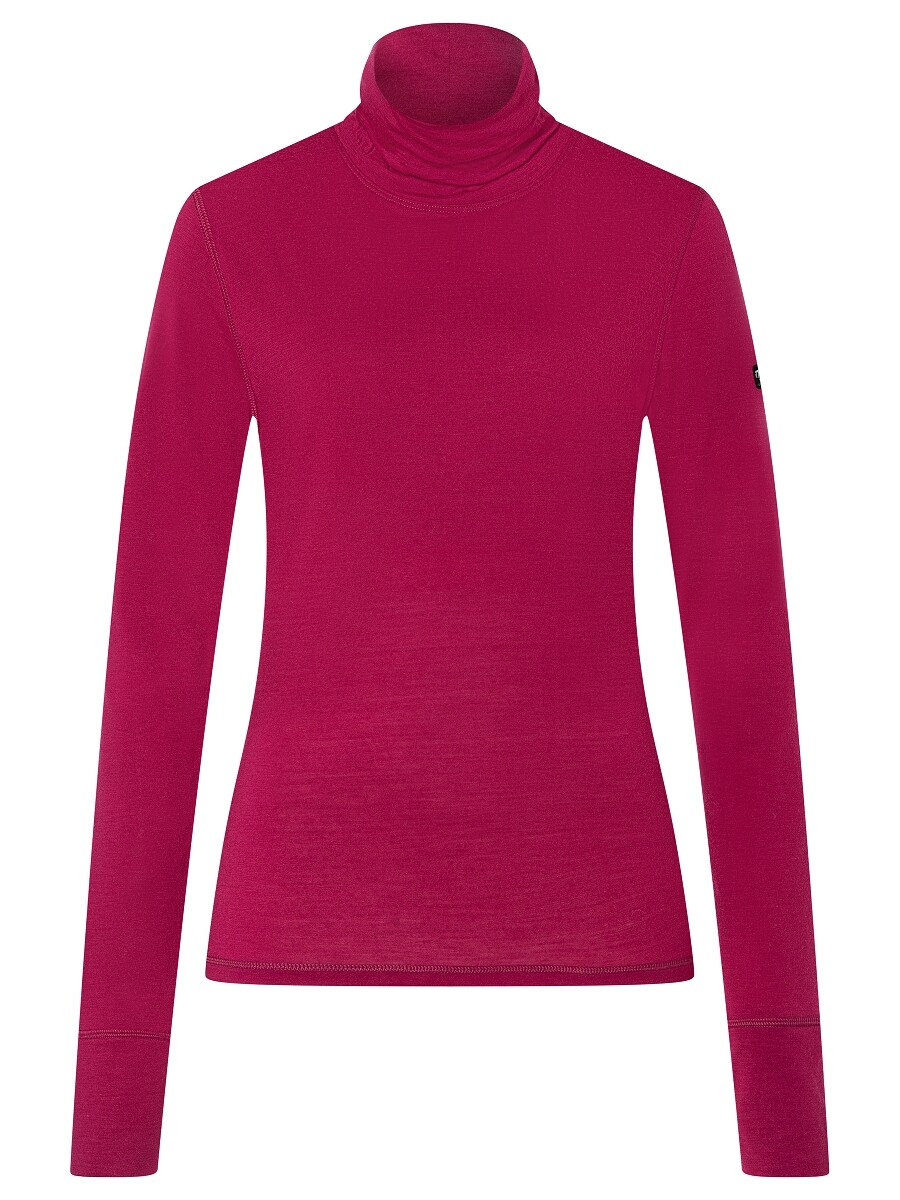 

Лонгслив super.natural Merino, розовый