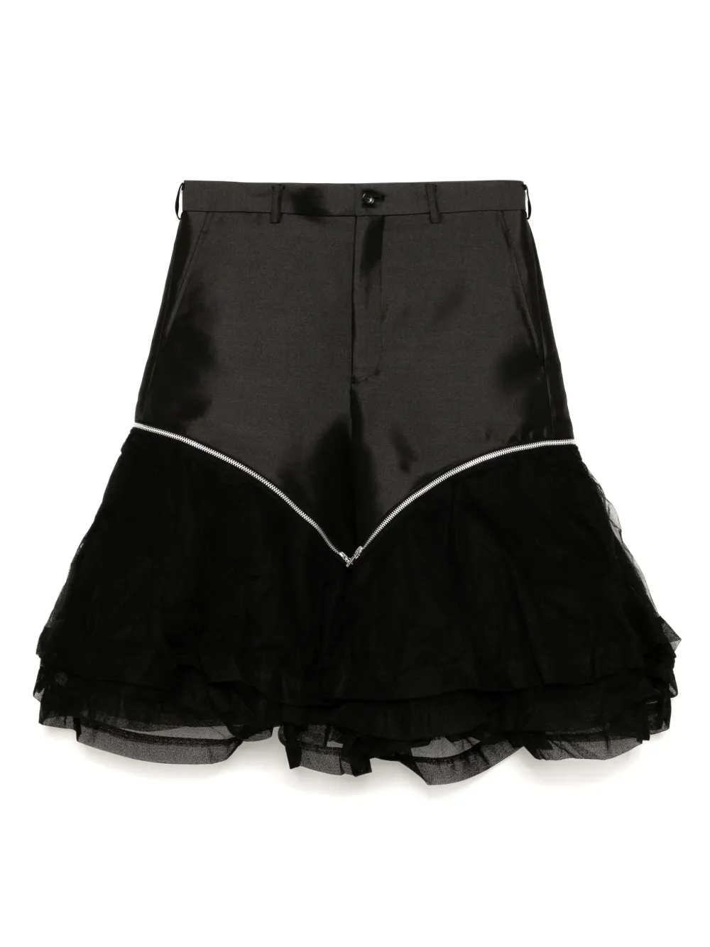 

Шорты со вставками Comme des Garçons Homme Plus, черный