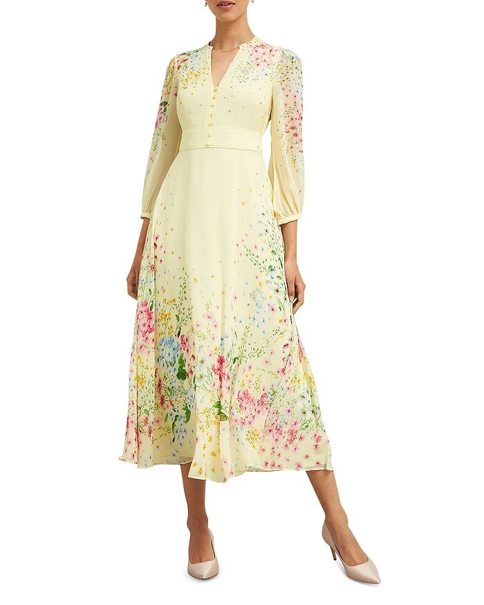 

HOBBS LONDON Шелковое платье Emma, желтый