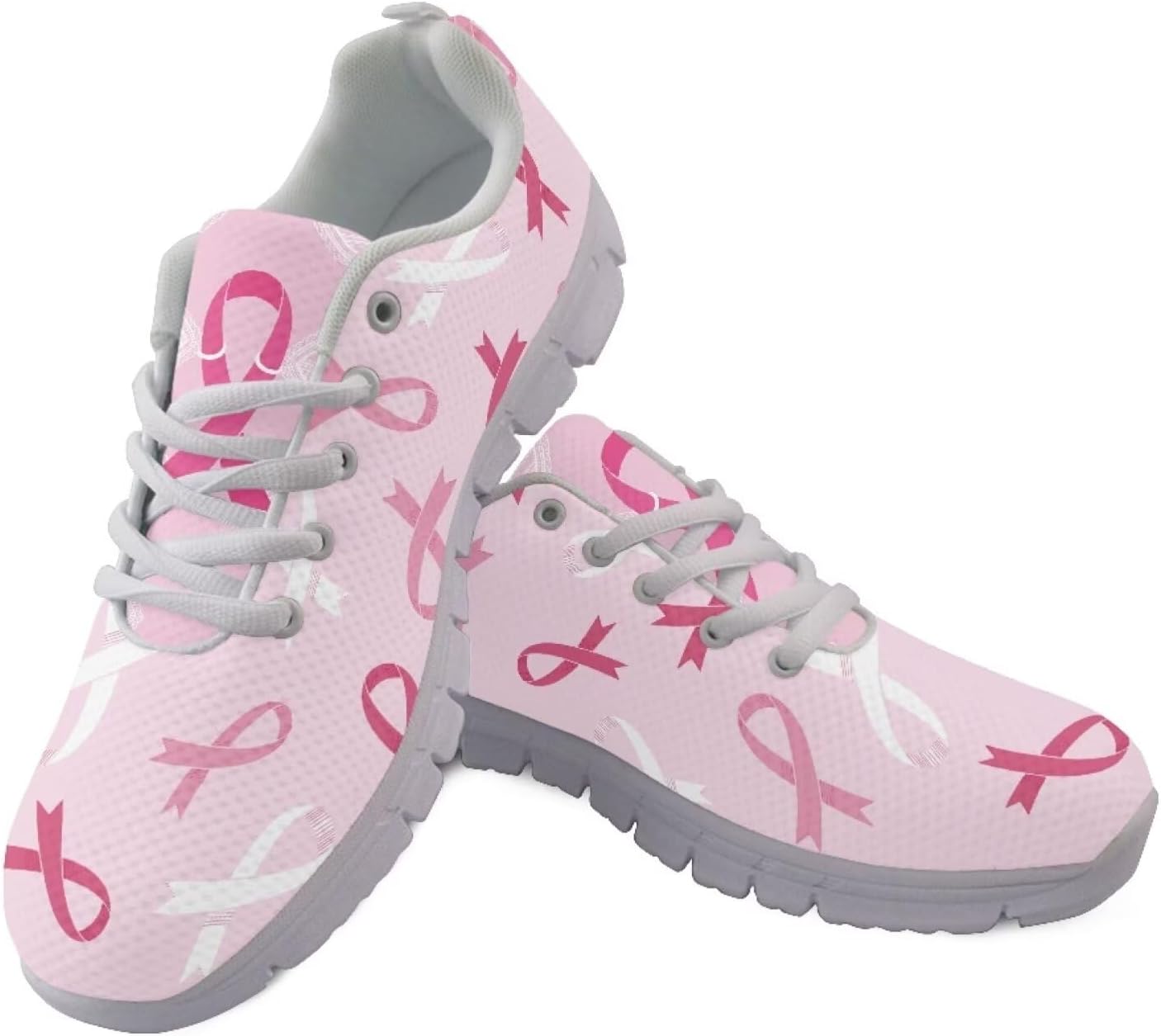 

Легкие кроссовки POLERO для женщин, повседневные дышащие сетчатые кроссовки для бега и тренировок, простые, с ярким рисунком панд, розовый