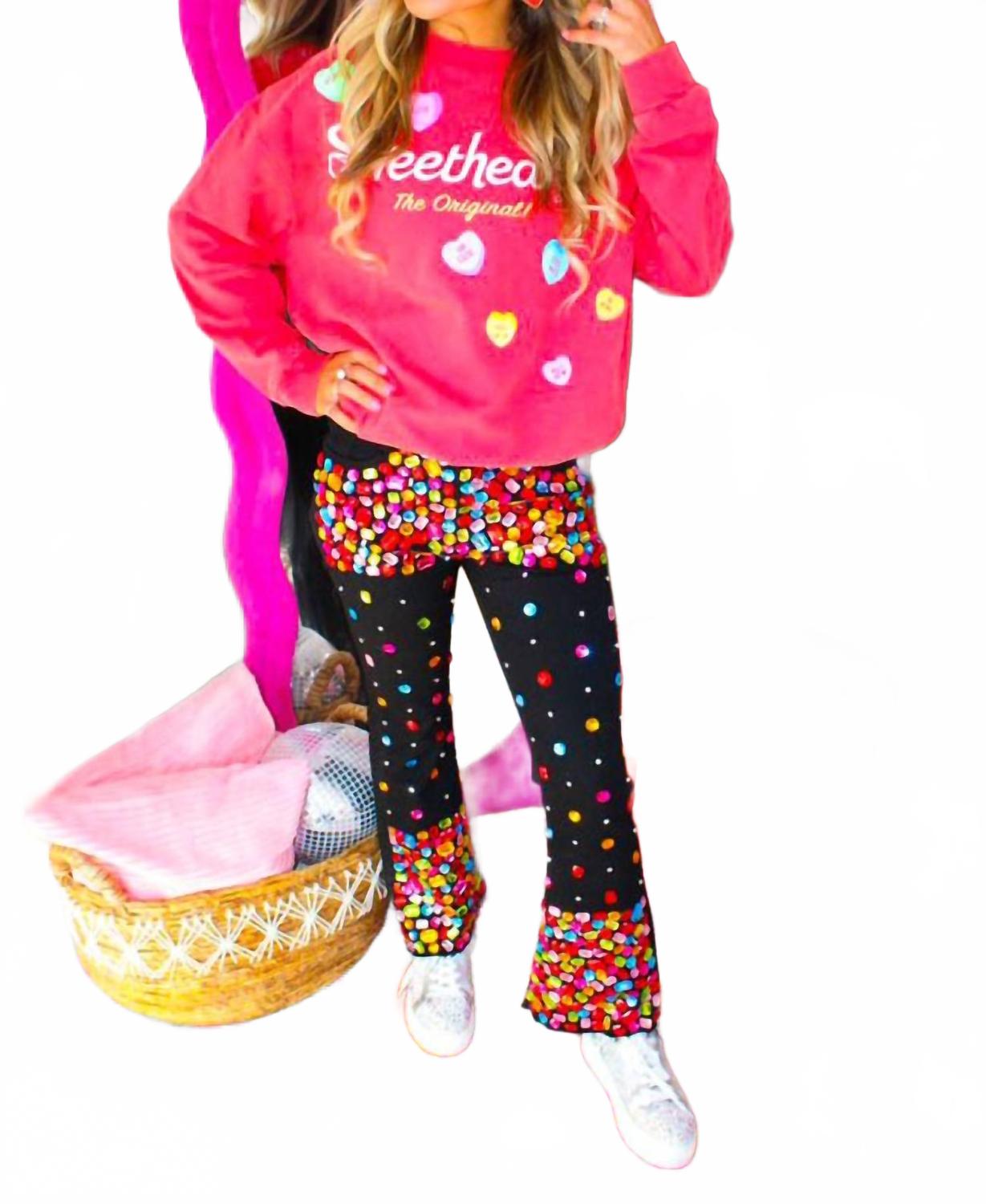 

Разноцветные джинсы с блестками Productseeker, мультиколор