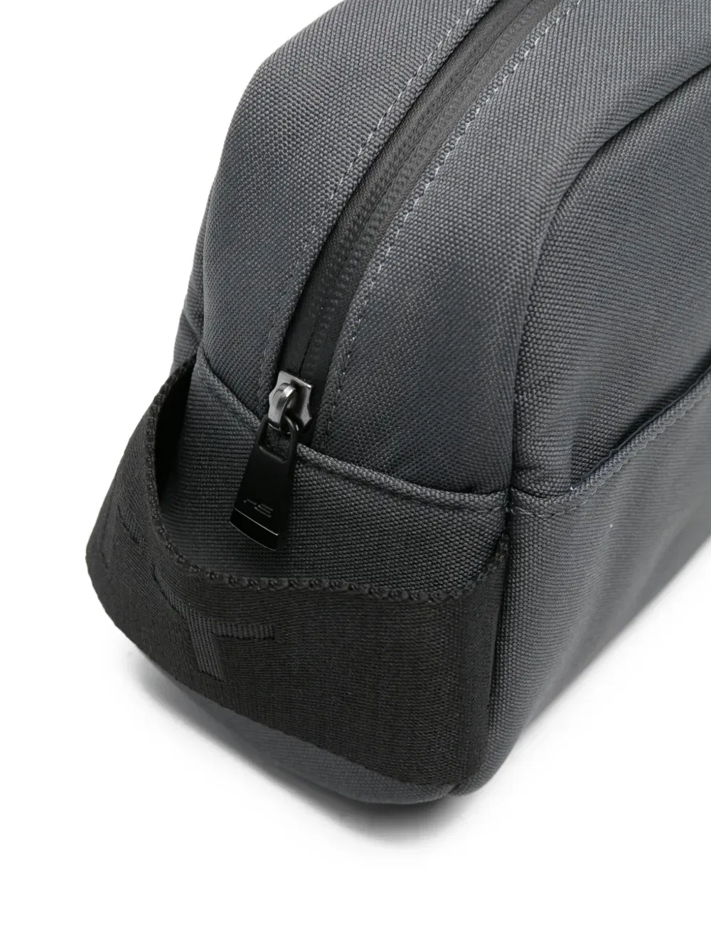 Косметичка с аппликацией в виде ромба и логотипа HS Hackett, серый — фото 3