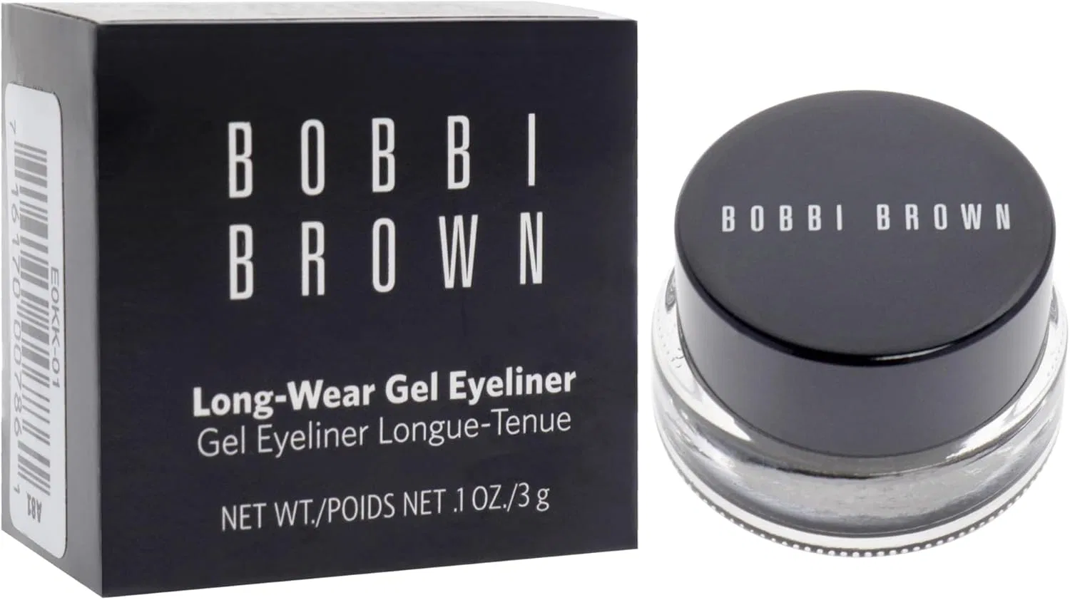 Подводка для глаз гелевая Bobbi Brown Long-Wear Gel Eyeliner #01 Black Ink, 1 шт — фото 3