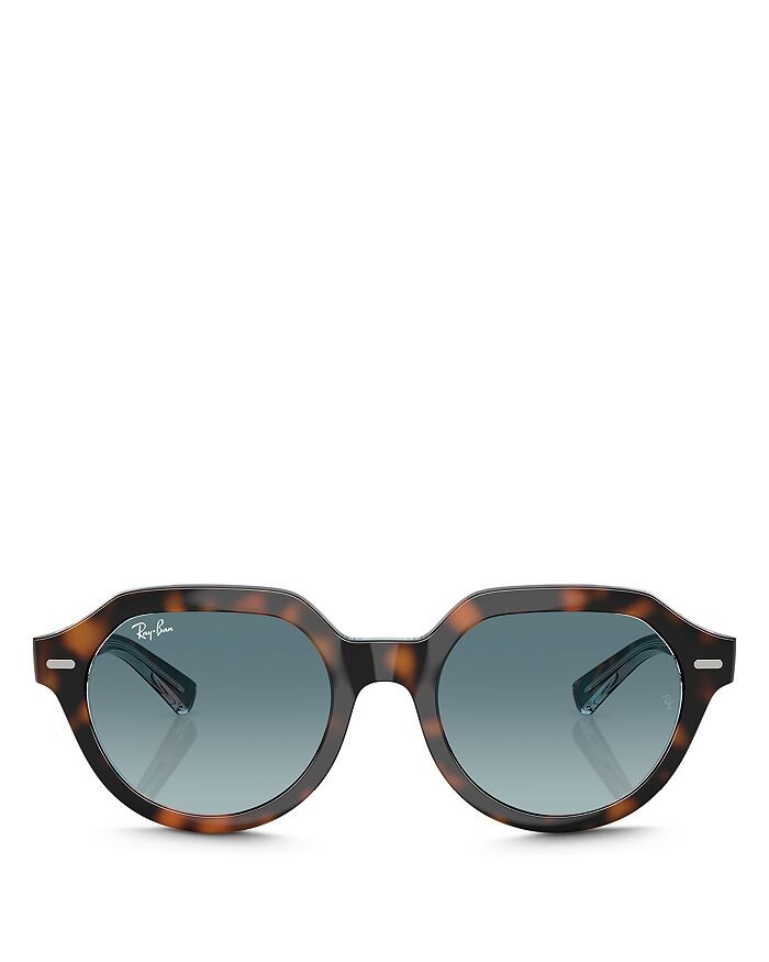 

Солнцезащитные очки Ray-Ban Gina Square, 53 мм, синий