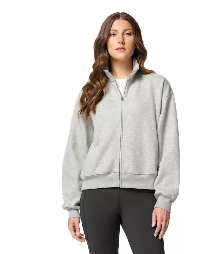 

Женский флисовый топ Aldermore на молнии Columbia, серый